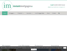 Tablet Screenshot of instant-mortgages.com